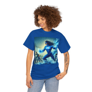 Aquarius Mother's Day (2) Unisex Heavy Cotton Tee