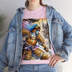 Samurai Libra (3) Unisex Heavy Cotton Tee