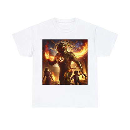 Leo Father's Day (2) Unisex Heavy Cotton Tee