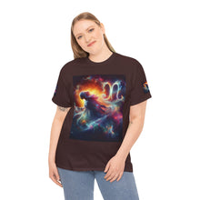 Load image into Gallery viewer, Virgo Cosmic Astrology Tee, Horoscope T-Shirt, Zodiac Cotton Shirt, Unisex Graphic Tee, Celestial Apparel, Astrology Gift
