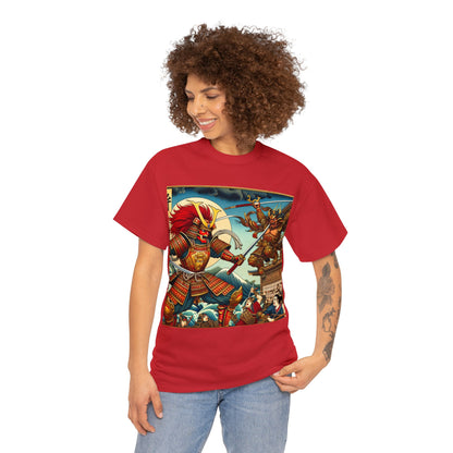 Samurai Aries (1) Unisex Heavy Cotton Tee