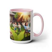 Load image into Gallery viewer, Mother&#39;s Day (4) Two-Tone Coffee Mugs, 15oz
