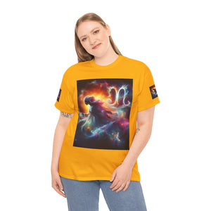 Virgo Cosmic Astrology Tee, Horoscope T-Shirt, Zodiac Cotton Shirt, Unisex Graphic Tee, Celestial Apparel, Astrology Gift