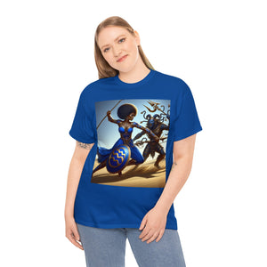 Aquarius Zulu (F1) Unisex Heavy Cotton Tee