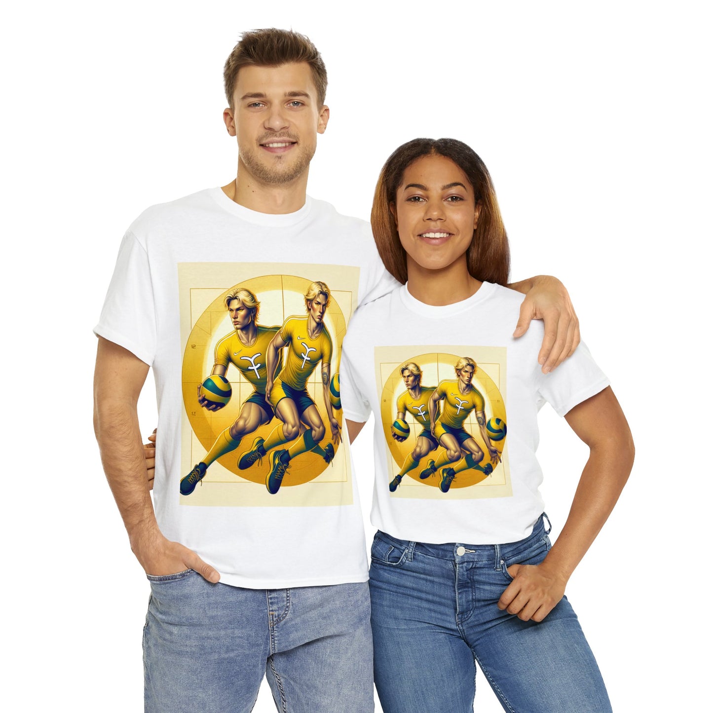 Team Gemini (3) Unisex Heavy Cotton Tee