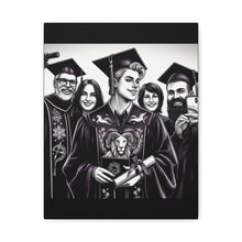 Load image into Gallery viewer, Graduation Canvas Wall Art, Matte Canvas Print for Celebrations, Unique Gift for Graduates, Custom Decor, Memorable Keepsake
