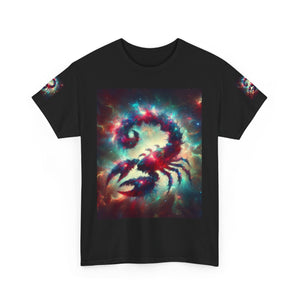 Cosmic Scorpion Tee | Unisex Heavy Cotton Tee | Astrowar Graphic Tees | Space Lover Apparel | Unique Astrology Shirt | Gift for Star [...]