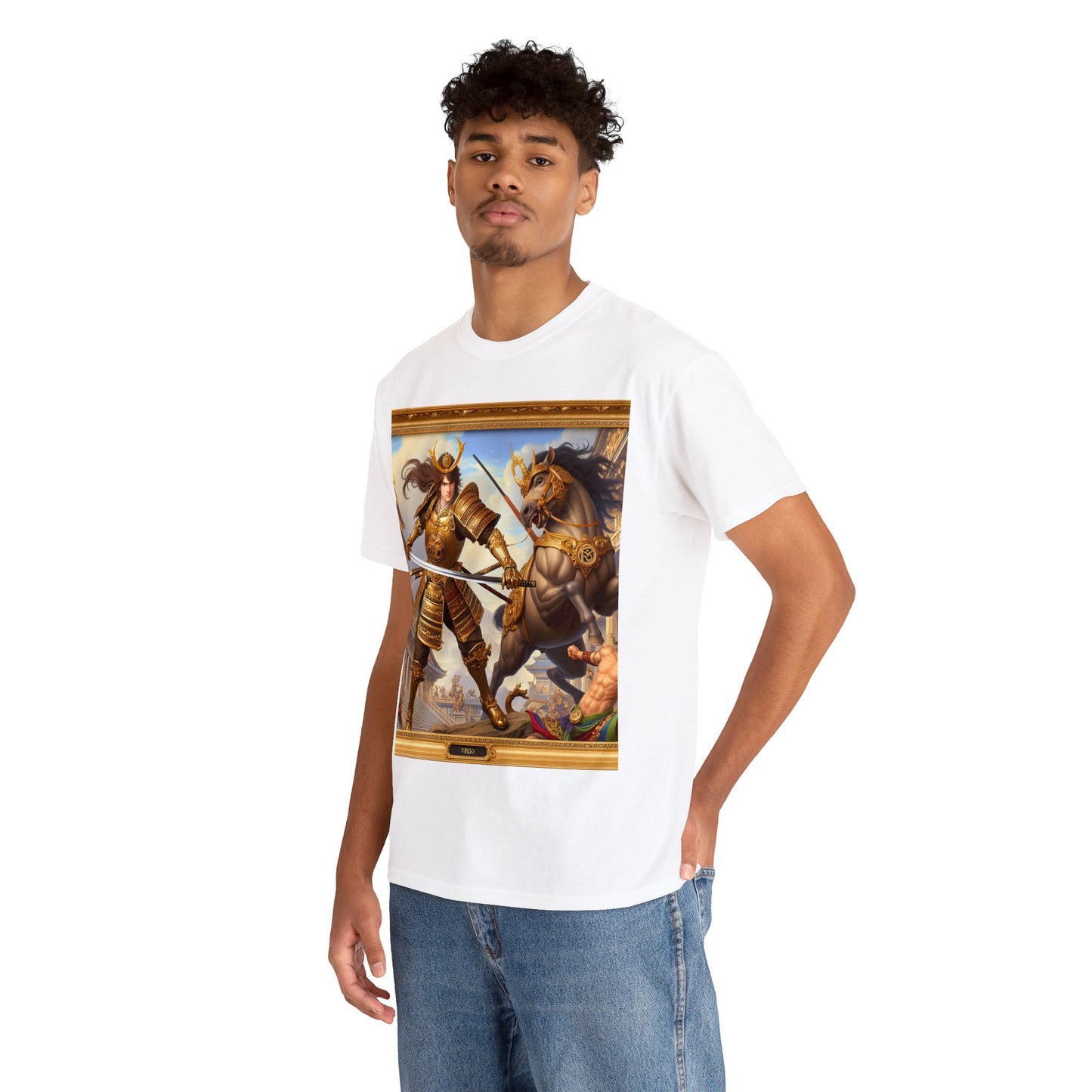 Samurai Virgo (4) Unisex Heavy Cotton Tee