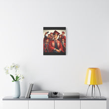 Load image into Gallery viewer, Personalized Graduation Canvas Print, Customizable College Art, Wall Decor for Graduates, Celebration Gift, Graduation Party Decor
