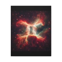 Load image into Gallery viewer, Celestial Canvas Wall Art, Starry Decor, Zodiac Home Accent, Gift for Astrology Lovers, Galaxy Art Print, Cosmic Wall Decor
