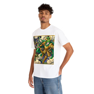 Samurai Taurus (4) Unisex Heavy Cotton Tee