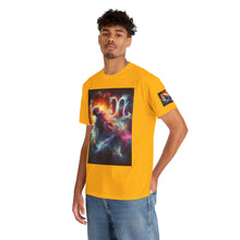 Load image into Gallery viewer, Virgo Cosmic Astrology Tee, Horoscope T-Shirt, Zodiac Cotton Shirt, Unisex Graphic Tee, Celestial Apparel, Astrology Gift
