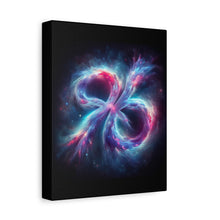 Load image into Gallery viewer, Cosmic Swirl Canvas Art, Galaxy Wall Decor, Abstract Home Decoration, Space-Inspired Artwork, Gift for Sci-Fi Lovers
