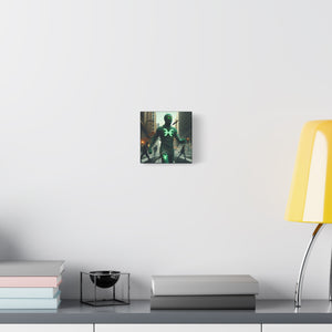 Glow-in-the-Dark Pisces Canvas Art, Zodiac Decor, Astrology Wall Art, Gift for Him/Her, Unique Home Decor, Mystic Vibe