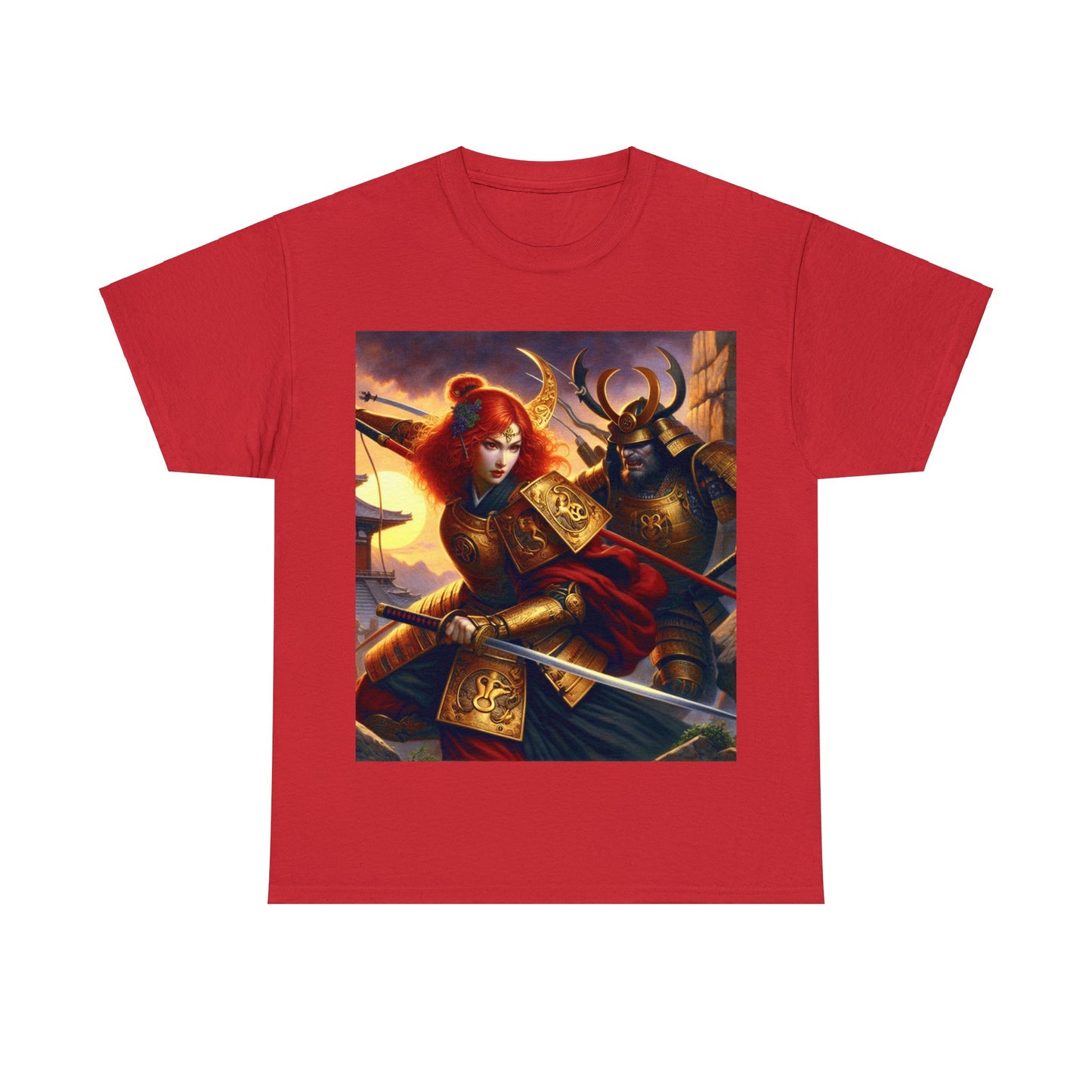 Samurai Aries (F4) Unisex Heavy Cotton Tee