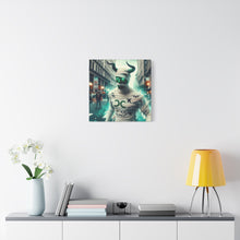 Load image into Gallery viewer, Canvas Print: Halloween Taurus Mummy
