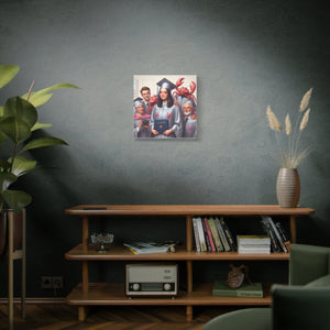 Cancer Zodiac Graduation Canvas Art, Personalized Gift for Graduates, Unique Home Decor, Wall Art, Graduation Gift Idea