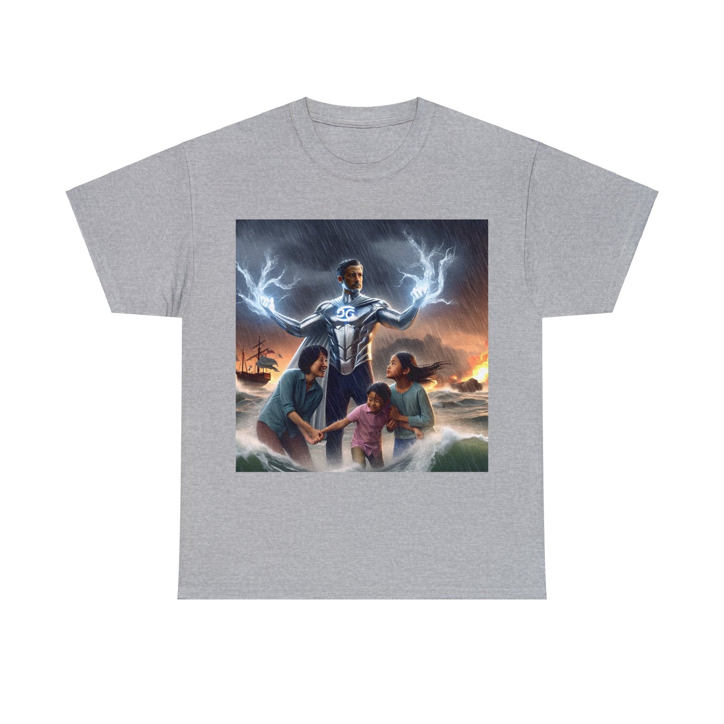 Cancer Father's Day (4) Unisex Heavy Cotton Tee