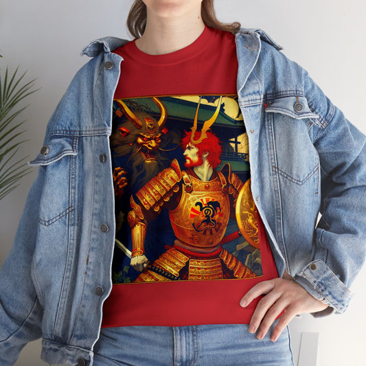 Samurai Aries (4) Unisex Heavy Cotton Tee