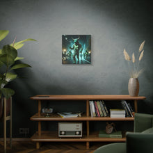 Load image into Gallery viewer, Mystical Taurus Canvas Wall Art, Zodiac Decor, Home Wall Decoration, Gift for Astrology Lovers, Unique Art Piece
