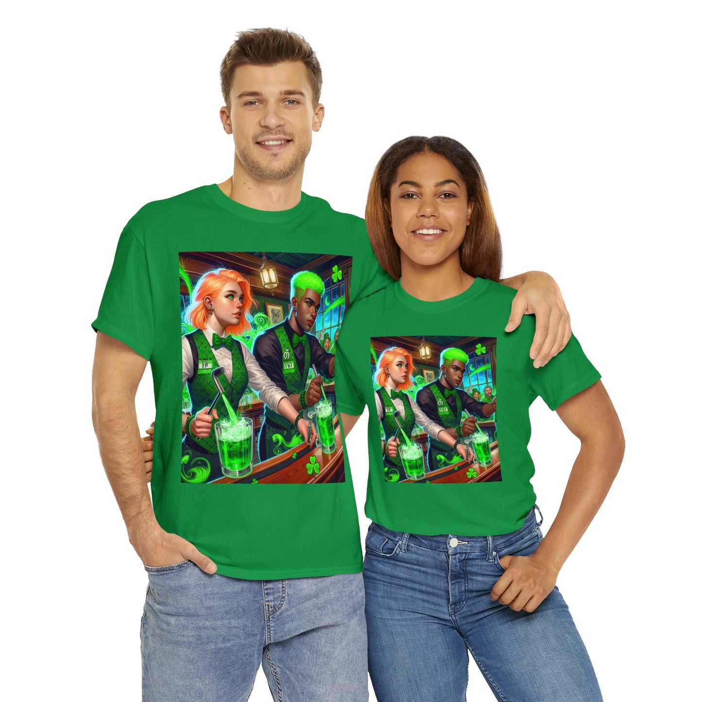 St. Patrick's Day (9) Unisex Heavy Cotton Tee