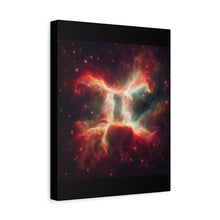 Load image into Gallery viewer, Celestial Canvas Wall Art, Starry Decor, Zodiac Home Accent, Gift for Astrology Lovers, Galaxy Art Print, Cosmic Wall Decor
