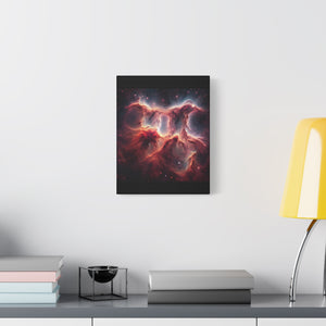 Cosmic Nebula Gemini Canvas Art Print, Wall Decor, Galaxy Artwork, Home Decor, Space Lover Gift, Astronomical Art