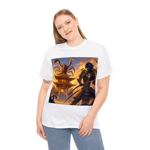 Samurai Scorpio (4) Unisex Heavy Cotton Tee