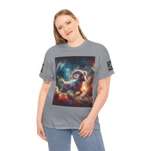 Load image into Gallery viewer, Aries Celestial Astrology Tee - Unisex Short Sleeve Shirt, Cosmic T-Shirt, Horoscope Apparel, Astrology Gift, Zodiac Wear
