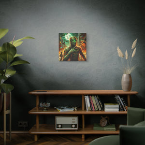 Canvas Print Halloween Pisces Mummy