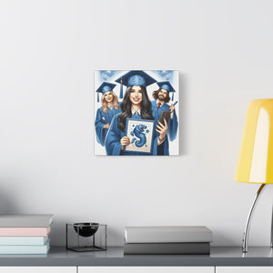 Graduation Canvas Print, Custom Artwork for Grads, Wall Art, Graduation Gift, Decor for Students, Personalized Keepsake