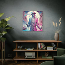 Load image into Gallery viewer, Canvas Print - Halloween Libra Mummy Astrology Design
