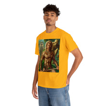 Load image into Gallery viewer, Leo Aztec (15) Unisex Heavy Cotton Tee
