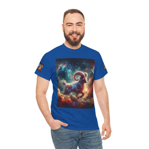 Aries Celestial Astrology Tee - Unisex Short Sleeve Shirt, Cosmic T-Shirt, Horoscope Apparel, Astrology Gift, Zodiac Wear