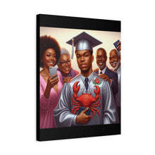 Load image into Gallery viewer, Graduation Celebration Canvas Art, Family Portrait, Graduation Gift, Wall Decor, Home Decoration, College Graduation
