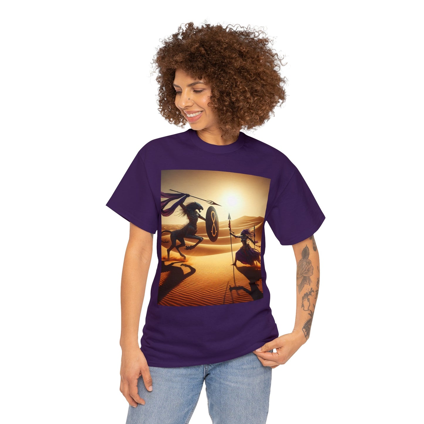 Sagittarius Zulu (F3) Unisex Heavy Cotton Tee