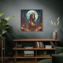 Load image into Gallery viewer, Canvas Print - Halloween Virgo Astrology Mummy
