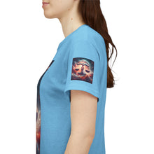 Load image into Gallery viewer, Cosmic Libra Justice Tee, Celestial Balance Shirt, Astrology Themed T-Shirt, Gift for Science Lovers, Unisex Heavy Cotton Tee
