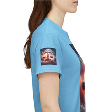 Load image into Gallery viewer, Cosmic Libra Justice Tee, Celestial Balance Shirt, Astrology Themed T-Shirt, Gift for Science Lovers, Unisex Heavy Cotton Tee
