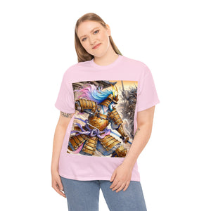 Samurai Libra (3) Unisex Heavy Cotton Tee