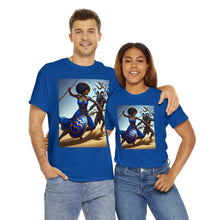 Load image into Gallery viewer, Aquarius Zulu (F1) Unisex Heavy Cotton Tee
