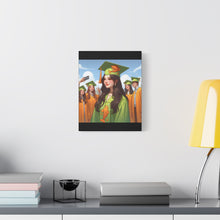 Load image into Gallery viewer, Graduation Canvas Art, Unique Gift for Grads, Home Decor, Wall Art, Motivational Art
