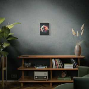 Cosmic Lion Canvas Wall Art, Abstract Lion Decor, Celestial Prints, Space Animal Artwork, Dreamy Home Decor