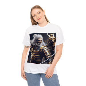 Samurai Cancer (4) Unisex Heavy Cotton Tee