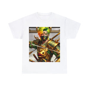 Samurai Pisces (3) Unisex Heavy Cotton Tee