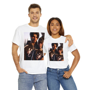 Unisex Scorpio Couple (2) Heavy Cotton Tee