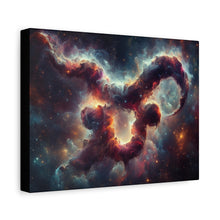 Load image into Gallery viewer, Celestial Taurus Canvas Print, Astrological Wall Art, Zodiac Decor, Horoscope Gift, Unique Home Decoration
