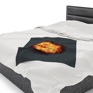 Astro War Velveteen Plush Blanket