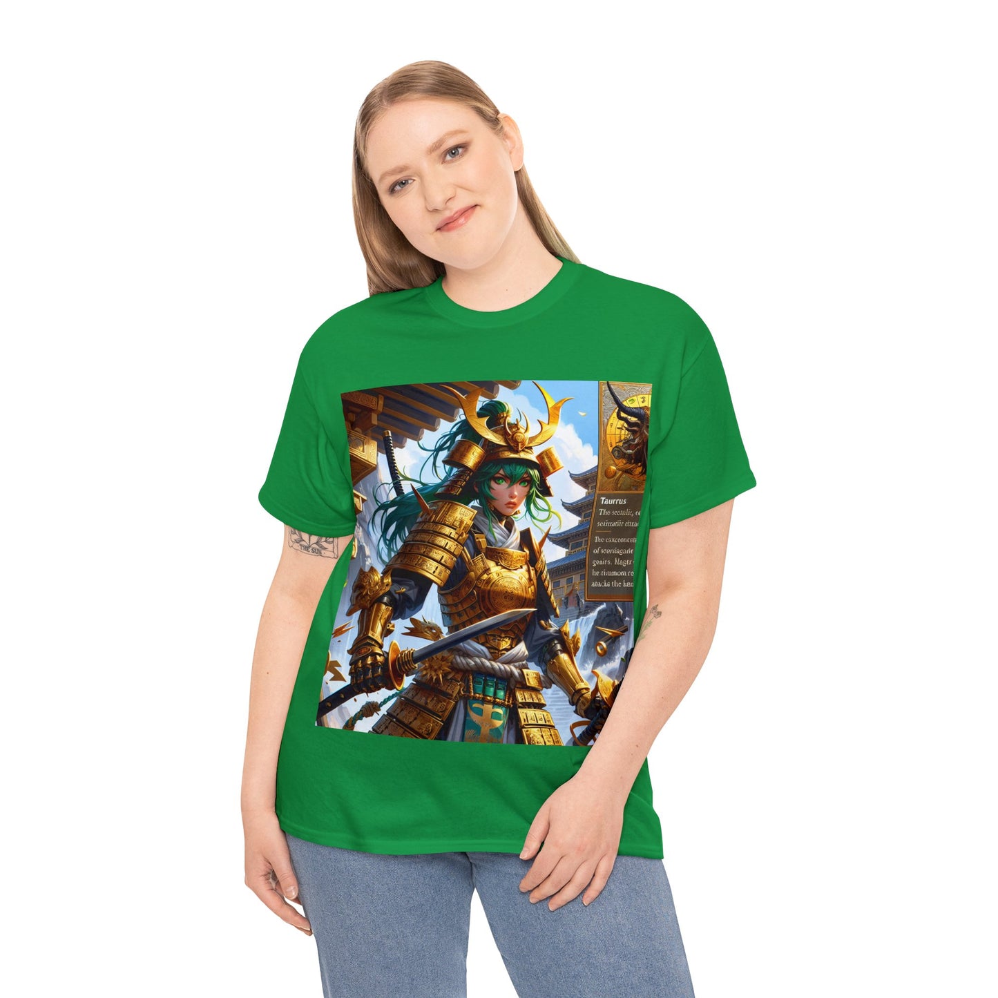 Samurai Taurus (F2) Unisex Heavy Cotton Tee