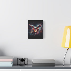 Celestial Taurus Canvas Print, Astrological Wall Art, Zodiac Decor, Horoscope Gift, Unique Home Decoration